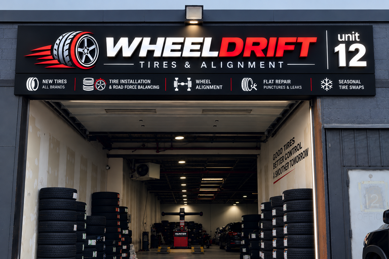 Wheel Drift Tires and Alignment workshop in Brampton, Ontario